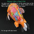 Transparent Mechanical Gear Toy - Goldfish Car Toy with Lights and Music, Universal Wheel Car Toy (Goldfish)