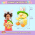 14" Cuddle Barn Animated Easter Chick Plush - Sunny Wiggles | Moves, Sways, Bunny Ears Wiggle to Music | Plays Song