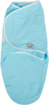3 2 Newborn Bamboo Rayon Swaddle Wraps | Baby Receiving Blankets pk: Wrap & Muslin Square Blankets - Light Blue & Grey