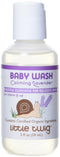 Little Twig All Natural, Hypoallergenic Baby Wash, Calming Lavender Scent, 2 Ounce