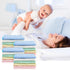 20 Pack 20 10 Inch 6 5 Tudomro Muslin Burp Cloths x Absorbent Washcloths Layers Colors Baby Rags Towels Gentle