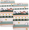 Soft Animals Printed Crib Sheet for Boys Girls,2 Pack Crib Mattress Sheet