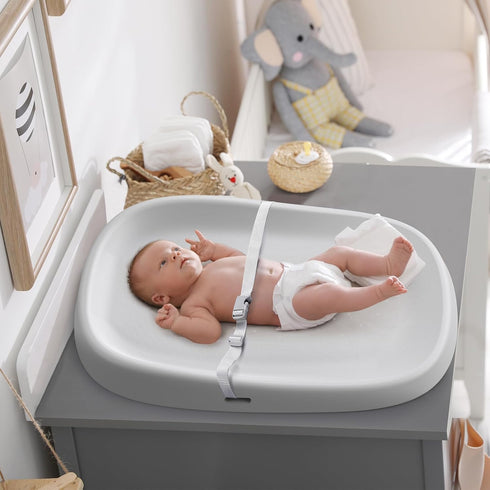 27.6 19.2 2.9, Bellababy Baby Changing Pad, Waterproof & Non-Slip, Soft, Easy to Clean, Lightweight, Portable