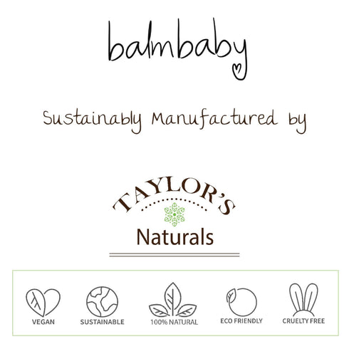 1 oz Balm Baby Teething Oil Rub - Natural and Organic Baby Teething Relief Aid with Chamomile & Clove - Vegan, Non-GMO