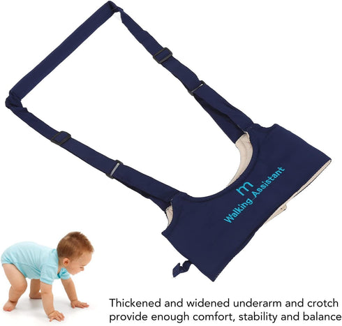 Baby Walking Harness, Adjustable Toddler Infant Handheld Walker Helper, Breathable Harness Assistant Belt with Safety