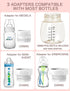 Portable Bottle Warmer for Travel, Comes with A Feeding Bottle,Warmer with Fast Heating, Safety Material Baby Bottle