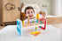 Hape Rainbow Pounder, Pounding Bench Wooden Toy with Hammer, Blue Red Orange Green Yellow, 9.1 x 4 x 4.2 inch
