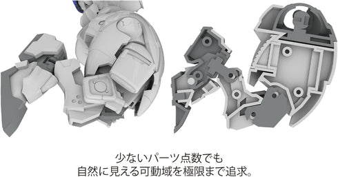 Power Dolls 2: X-4+ (PDF-802) 1:48 Scale Model Kit