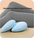 JzcsdkSIL Nursing Pillow Dotted Pattern Support Pillow for Cotton Full Body Pillow Support Pillow for Pregnant Women