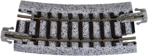 Kato 216mm (8 9/16") 15-Degree (4-Piece) USA Model Train Products Unitrack, Radius Curve Track