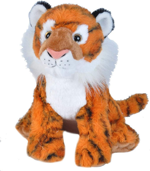 Wild Republic Siberian Tiger Plush, Stuffed Animal, 12 Inches, Gifts for Kids