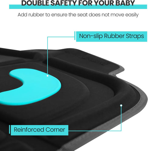 0~12 HEYTRIP Car Seat Protector, Rear-Facing/Forward-Facing, for Years Old Children, Waterproof, Easy Cleanup