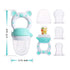3-24 6 2-Pack Baby Fruit Food Feeder Pacifier - Fresh Food Feeder, Infant Fruit Teething Teether Toy for Months, Pcs