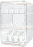 Engorgio Baby Bottle Organizer,3/4 Tier Bottles Storage Organizers,Clear Station Organizer ContainerClear Baby Bottle