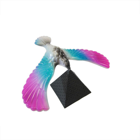 Magic Balancing Bird with 6" Wingspan and Pyramid Stand