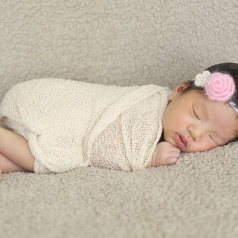 Newborn Props Stretch Wraps Swaddle Blankets for Infant Baby Photo Shoot Photography Accessory