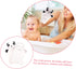 2Pcs bath gloves baby bath baby scrubber bath brush body scrub mitt shower back scrubber mittens kids bath wash gloves bathing gloves clean Accessories cotton white newborn
