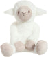 Apricot Lamb Toys Plush Lamb, Stuffed Sheep Stuffed Fuzzy Baby Lamb, Perfect for Girls Boys Newborn Baby (White Lamb,