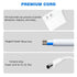 LIANSUM S1, S2, S3 SPS100, SPS200, Charger Power Cord for Spectra Electric Breast Pump Plus, Pro, SG Synergy Gold