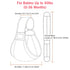6-40 lbs Adjustable One Shoulder Baby Carrier for Infant, Lightweight Breathable Mesh Baby Hip Carrier Portable Baby