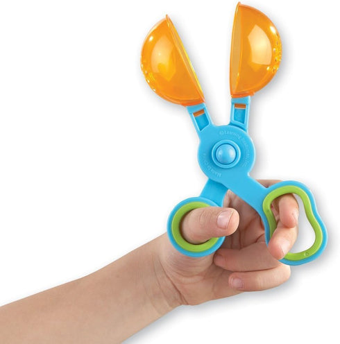 Learning Resources Handy Scoopers - Sensory Bin Sand Toys, Fine Motor, Montessori Kids, Plastic Tweezers, Homeschool