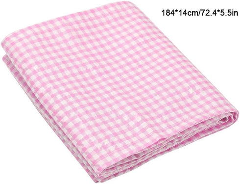 Zerodis Baby Swaddle Wrap Sash, Cotton Maternity Bowknot Newborn Infant Blanket for Photo Shot, Light Plaid