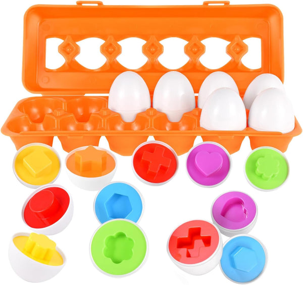 CPSYUB Toddler Toys, 18 Month Toys, Christmas Eggs Gifts for 1, 2,