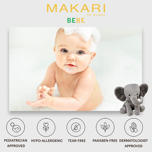 Makari Baby Soap (5.4oz) - Moisturizing Daily Bar Soap for Delicate Skin with Shea Butter & Botanical Ingredients