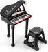HONEY JOY Classical Kids Piano, 31-Key Toy Mini Grand Piano with Music