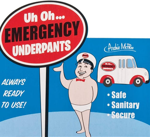 Accoutrements Emergency Underpants