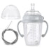 haakaa Weighted Straw Sippy Cup for 6+ Month Old, Silicone Weighted Straw