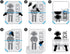 Wall Decal Gamer Gaming Joystick Vinyl Art, Kids Room Decor, 28 in X 43 in