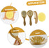 Set Gentle Silicone Bath Brush & Comb for Newborn Hair Care