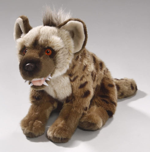 Carl Dick 10.5 inches Spotted Hyena Plush Toy, Soft Stuffed Animal 3282
