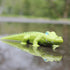 7" HABA Little Friends Crocodile - Chunky Plastic Zoo Animal Toy Figure