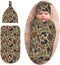 Osvbs Camo Hunting Baby Stuff Newborn Swaddle Blanket with Beanie Set, Soft and