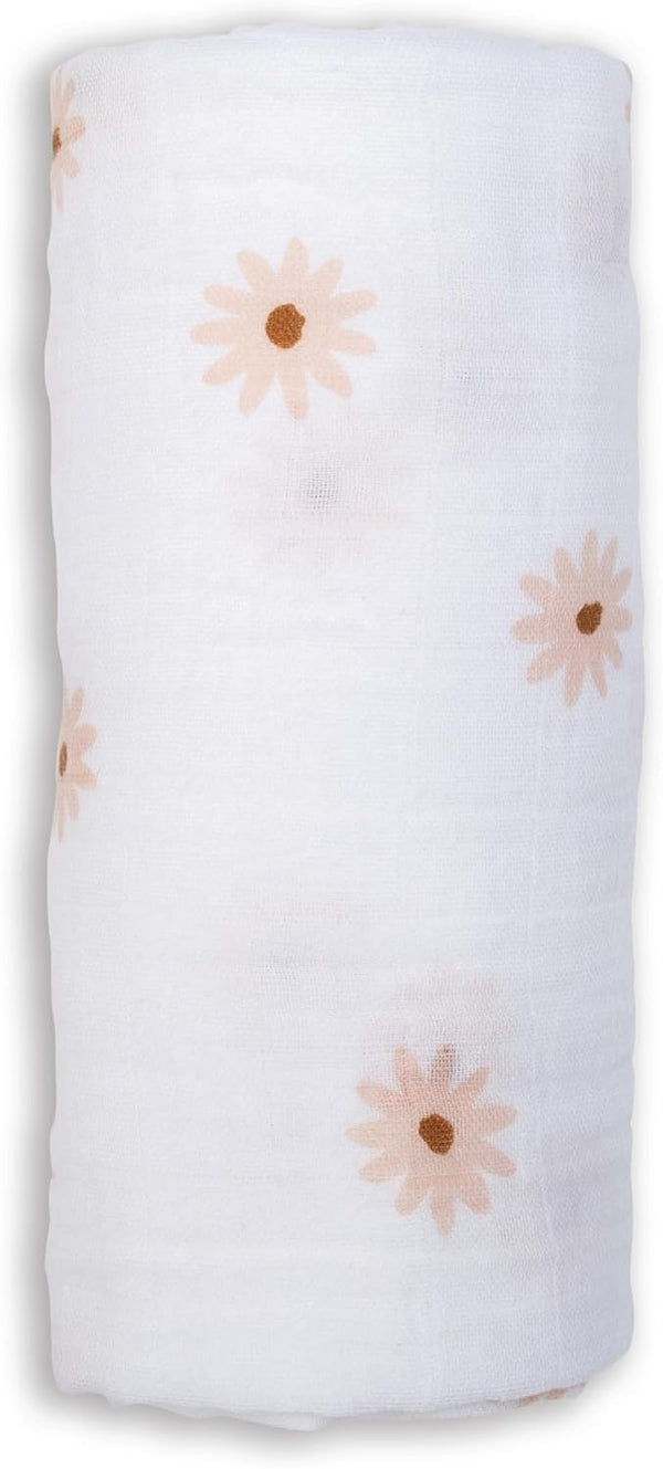 Lulujo Baby Swaddle Blanket Unisex Softest 100% Cotton Muslin Swaddle Blanket Neutral