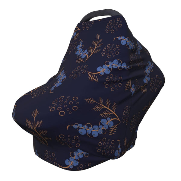 Schgap Floral Doodle Car Seat Cover for Baby Nursing Cover Breastfeeding Baby Carrier