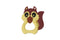 Sweetie TR032 Teether Teething Squirrel Toys Silicone for Babies (Yellow)