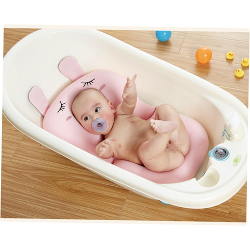 Foldable Non-Slip Bathing Pad for Newborns - Safe Baby Bath Tub Support