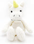 Thermal-Aid Zoo Microwavable Stuffed Animal - Juno The Unicorn Plush Toy and Hot Cold Pack
