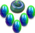 Anditoy 5 Pack Slime Eggs, Stress Relief Toys for Kids Boys Girls Easter Basket Stuffers Gifts Party Favors