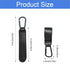 Seimneire 2 Mommy Pcs Black Stroller Hooks Clips, Baby Hook Straps for Diaper Shopping Bags Stroller Accessories
