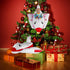 E-TING Santa Clothing Accessories Inflatable Aircraft Airplane Plane Ship Flying Boat for elf Doll Christmas