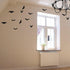 28pcs DIY Halloween Party Supplies PVC 3D Decorative Scary Bats Wall Decal Sticker - Black Halloween Eve Decor