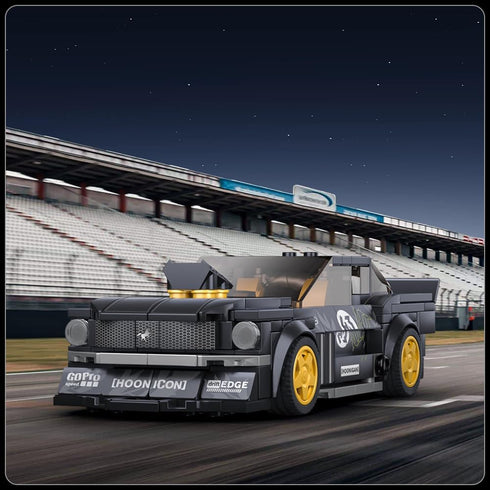 Mould King Speed Champions Car Building Toys with Acrylic Display Case Model Race Car Toy Building Blocks Kit 27024 for