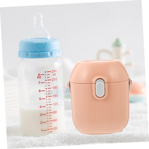 GALPADA Portable Formula Dispenser with Spoon Sealed Milk Powder Holder Double Design for Sanitary Storage Durable