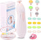Baby Nail Trimmer Electric Nail File, 20 in 1 Safe Nail Filer Grinder Kit for Newborns and Kids