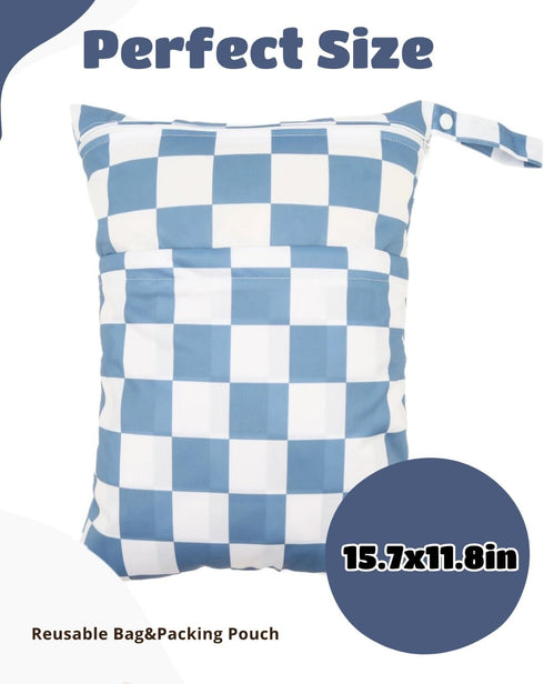 Swimming 3 Pack 3L24 Wet Dry Bag Reusable Waterproof Bag Travel Beach Pool Yoga Gym Bag for Baby Cloth Diaper Swimsuits
