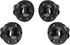 Metal RC 12mm Wheel Hex Hub Extension Combiner, Compatible with 1.9/2.2inch Wheel Rim Axial SCX10 Traxxas TRX4 D90